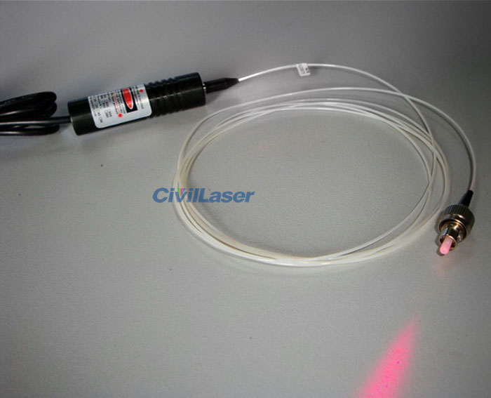 650nm fiber coupled laser